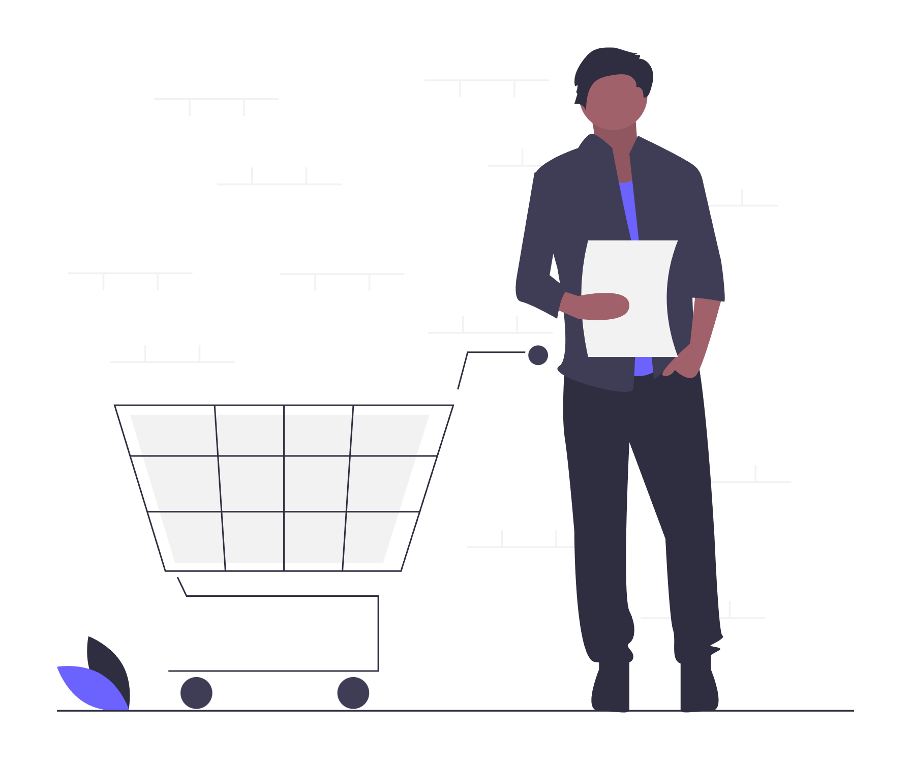 undraw empty cart 574u